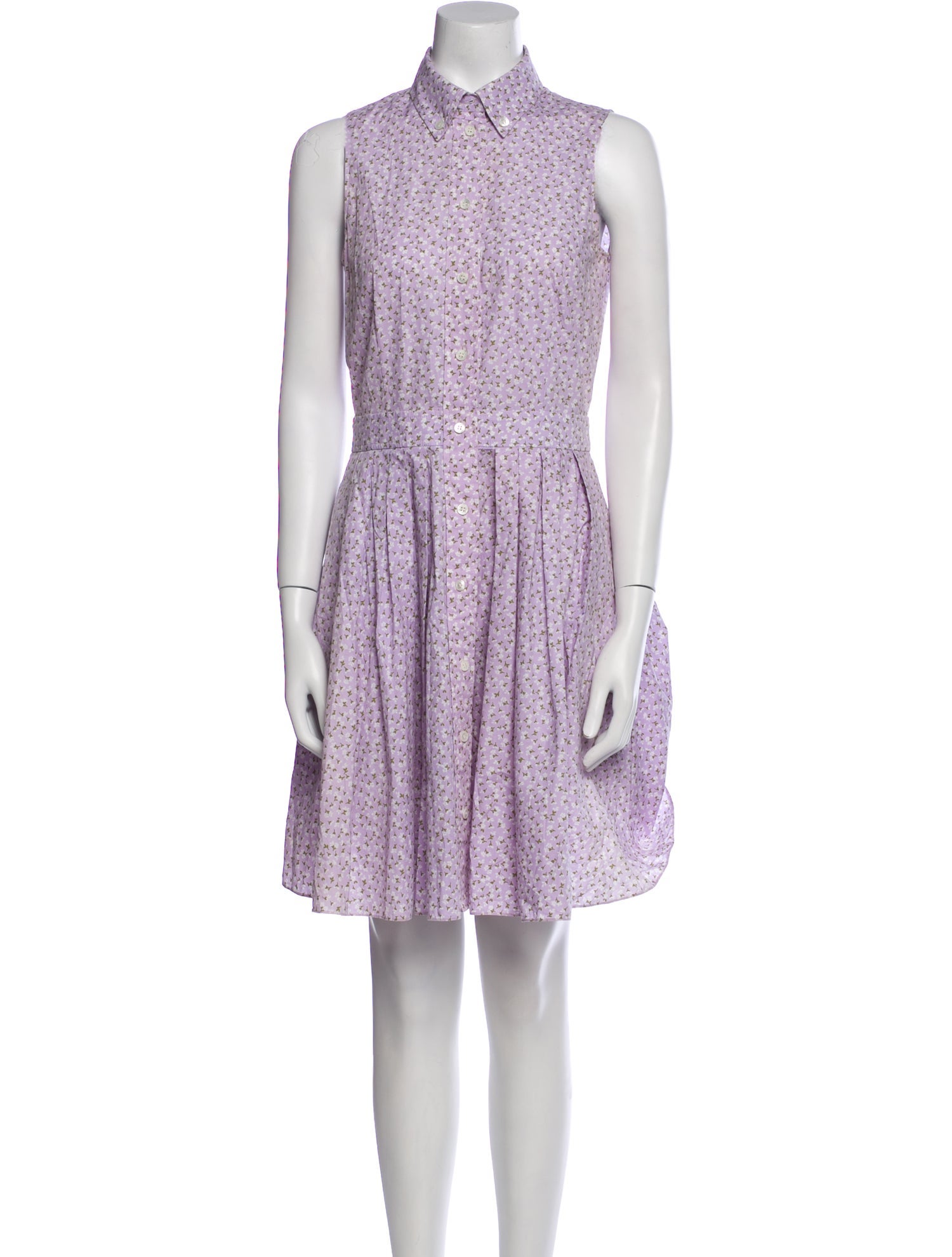 Michael Kors Floral Print Mini Dress